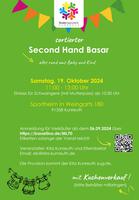 19.10.2024: Second Hand Basar - KITA Kunreuth - Alles rund ums Baby und Kind