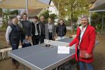 08.12.2024: Neue Tischtennisplatte auf dem Dorfplatz in Kunreuth