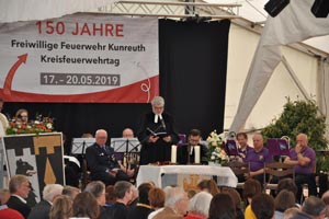 150 Jahre Freiwillige Feuerwehr Kunreuth - Gottesdienst