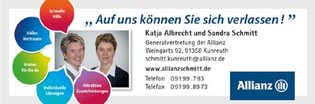 Allianz Katja Albrecht und Sandra Schmitt